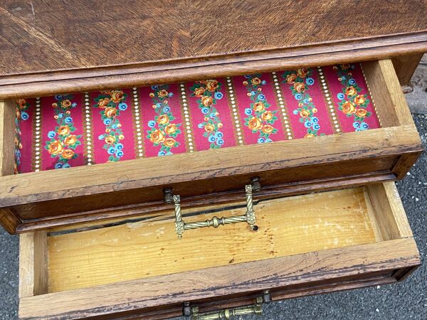 Table Chiffonnière Travailleuse console d'époque Napoléon III