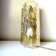 Glass & Brass wall sconces design by Carl Fagerlund for Orrefors /Lyfa