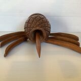 Decorative wooden pineapple