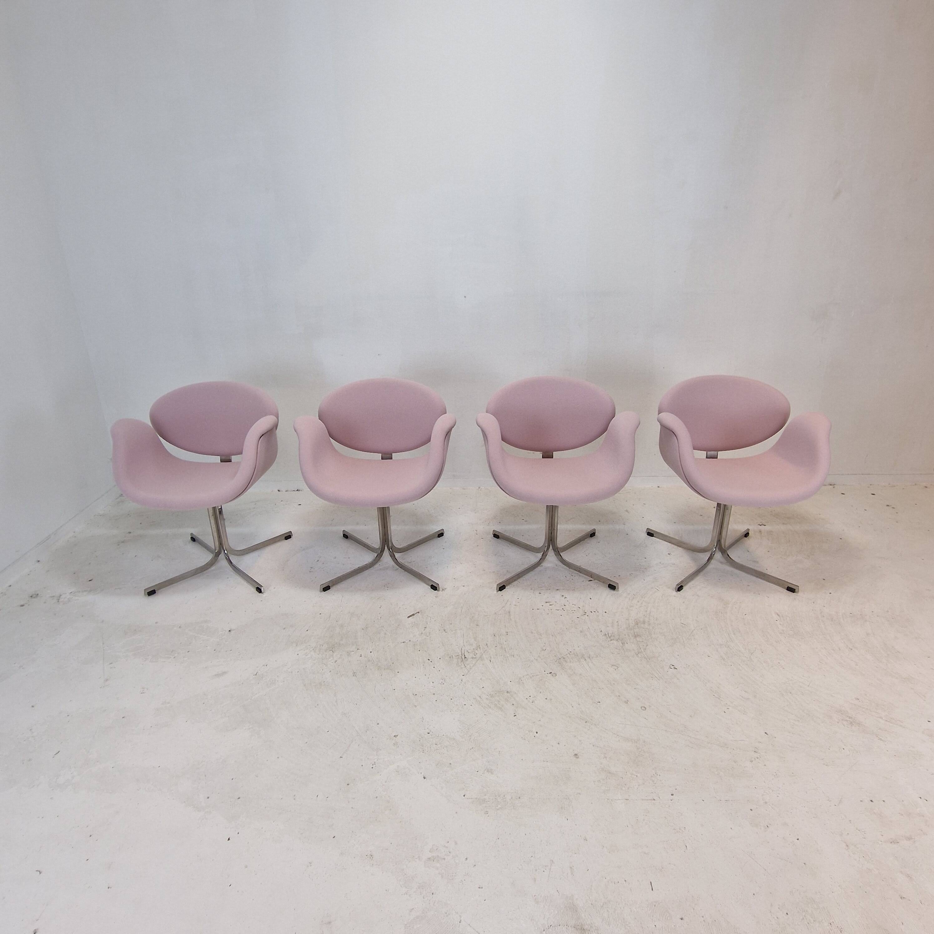 Set of 4 Little Tulip Armchairs by Pierre Paulin for Artifort