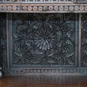 Buffet antique sculpté main style temple birman vers 1860