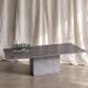 Grey marble coffee table
