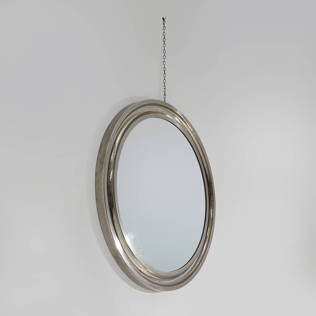 Wall mirror "Specchio" by Sergio Mazza for Artemide, 1960s.