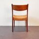 Vintage lounge chairs with rope seats
