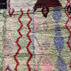Berber carpet Azilal decoration and pastel colors 265x155cm