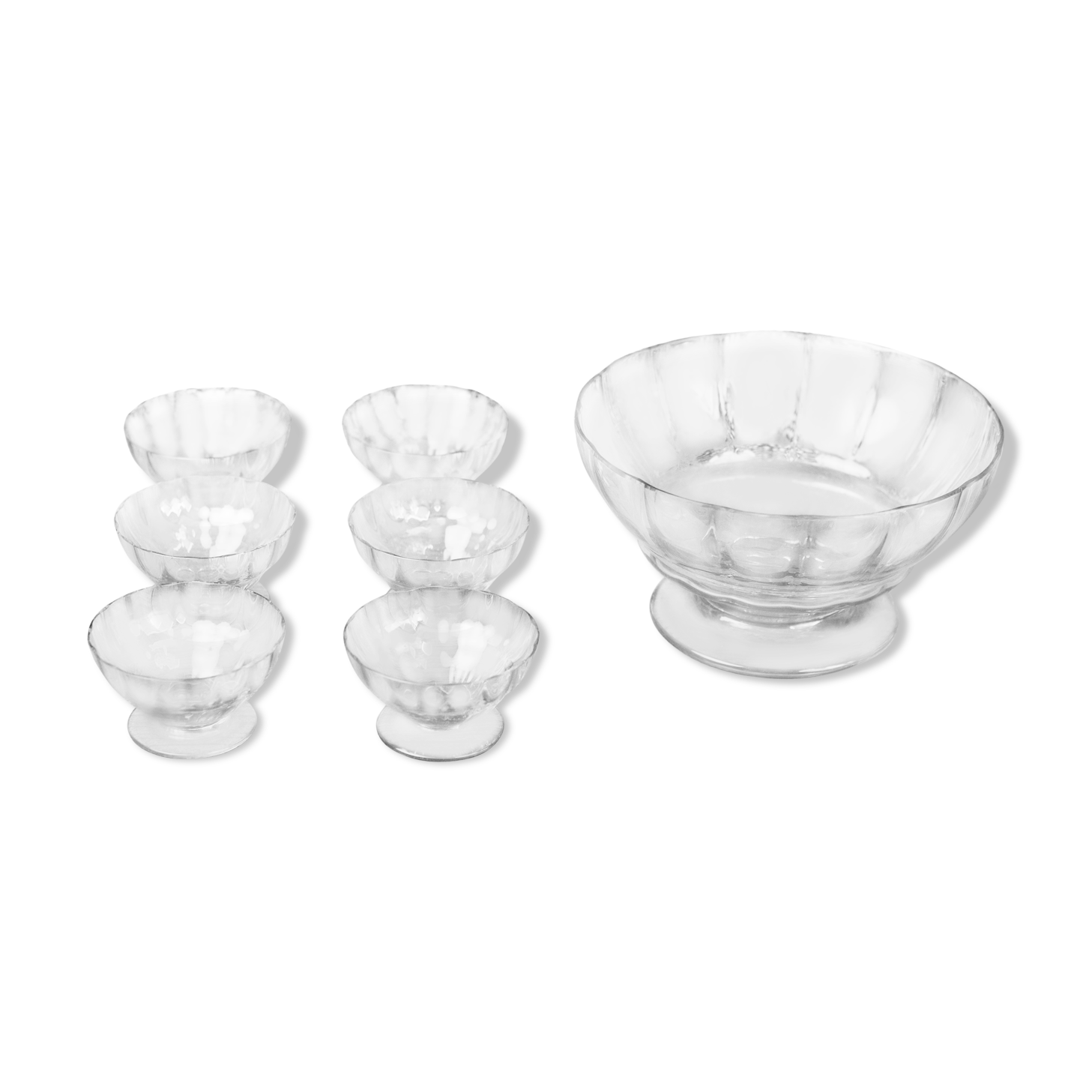 Daum-Nancy dessert service, 1930s