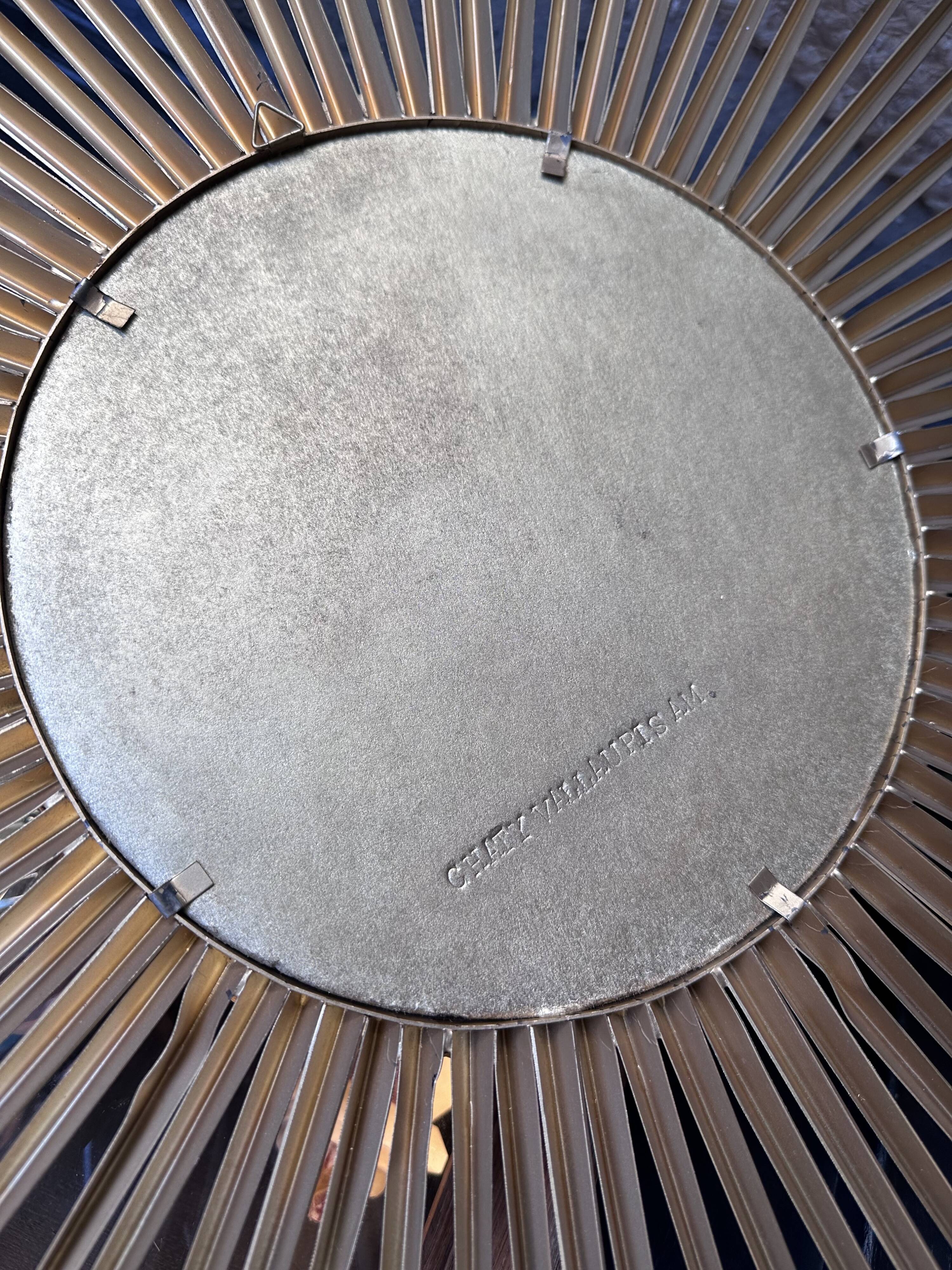 Chaty Vallauris sun mirror 1960