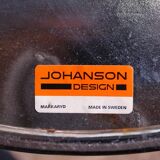 Chrome tabs by Boerje Johansson for Johansson Design 1960s