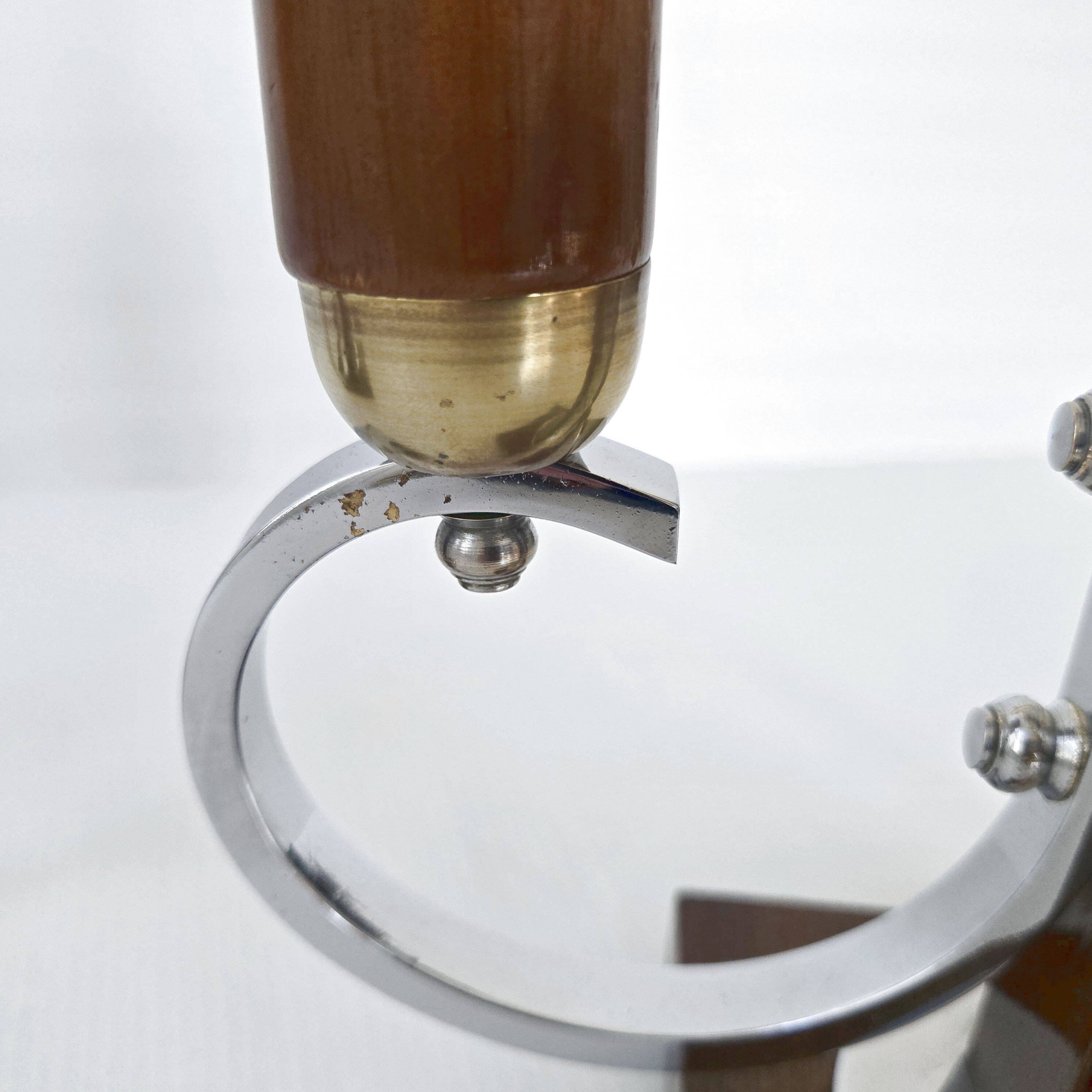 Pair of Art Deco candlesticks 1940