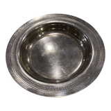 Assiettes creuse plat creux en métal argenté Ercuis