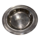 Assiettes creuse plat creux en métal argenté Ercuis