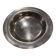 Hollow / hollow plate plates in silver metal Ercuis