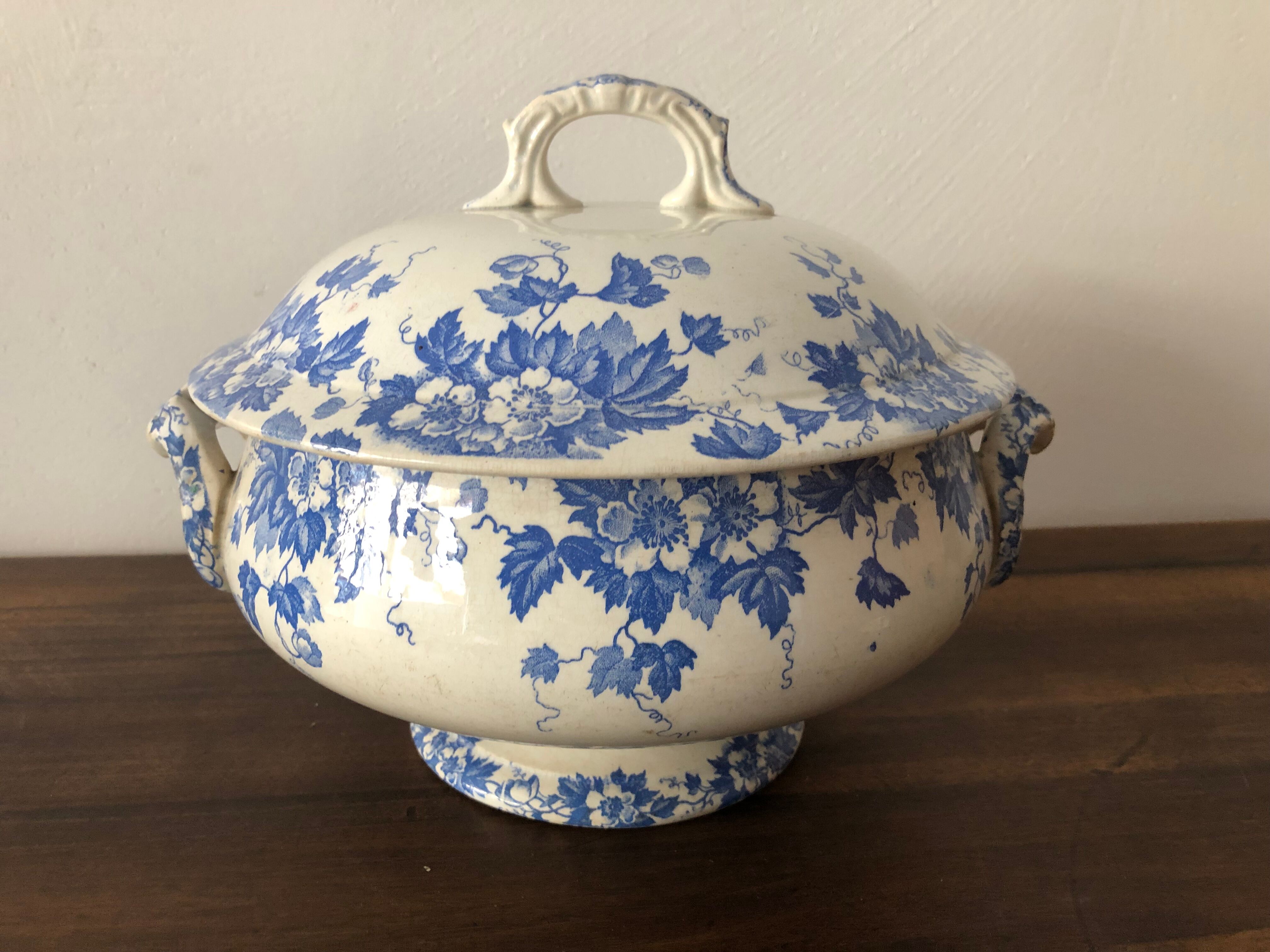 Saint Amand and Hamage soup dish, early 20th century