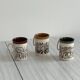 3 English Staffordshire mugs.