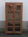 Wooden glass cabinet
