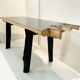 Solid wood table