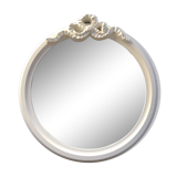 White ribbon mirror