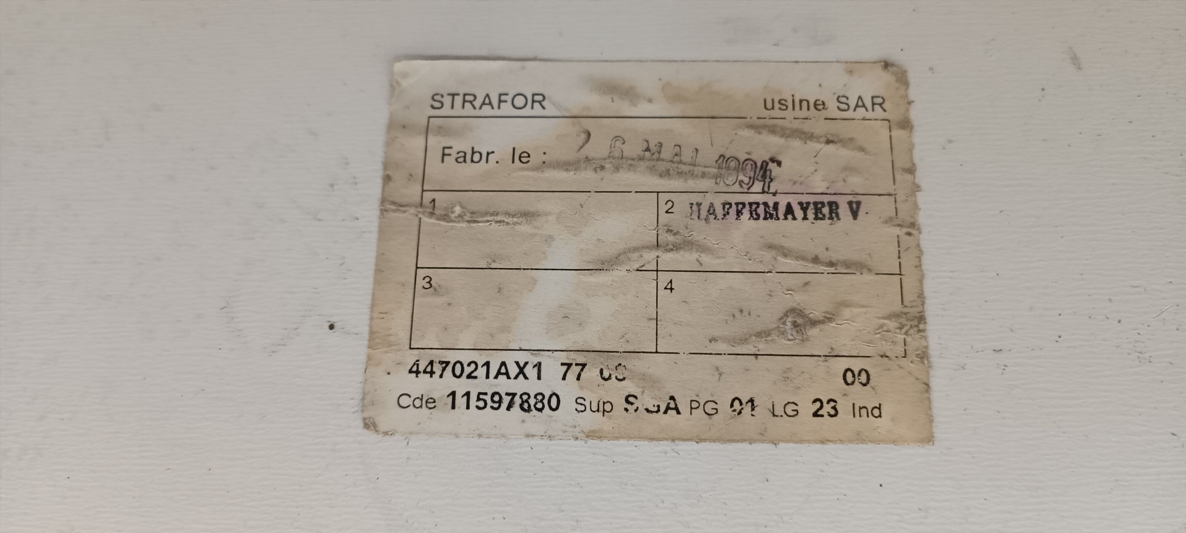 Pair of vintage Strafor drivers