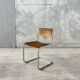 Leopard chrome chair, Arrben Italy, vintage 1970s