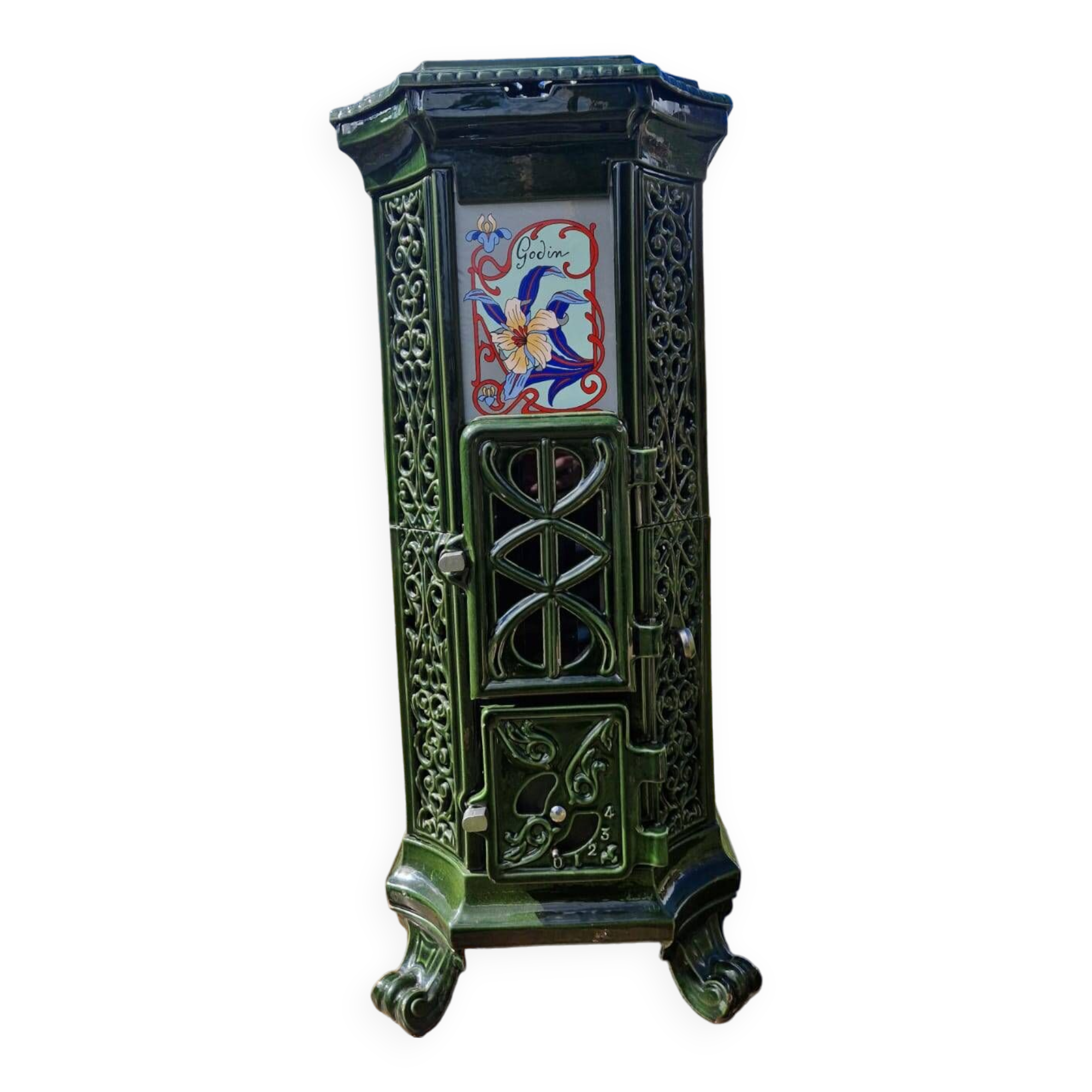 Godin wood stove "Belle époque"