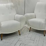 Pair of Italian armchairs from the 1950s