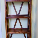 Teak shelves