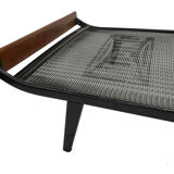 Vintage meridian Auping Cleopatra metal teak design by Dick Cordemeyer