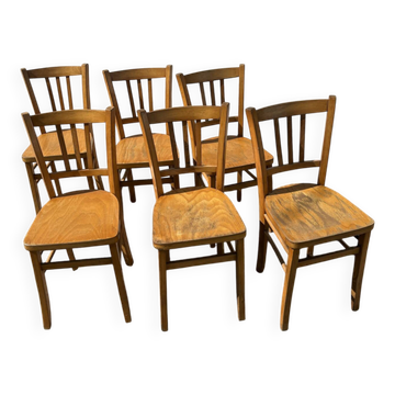 Set of 6 bistro chairs