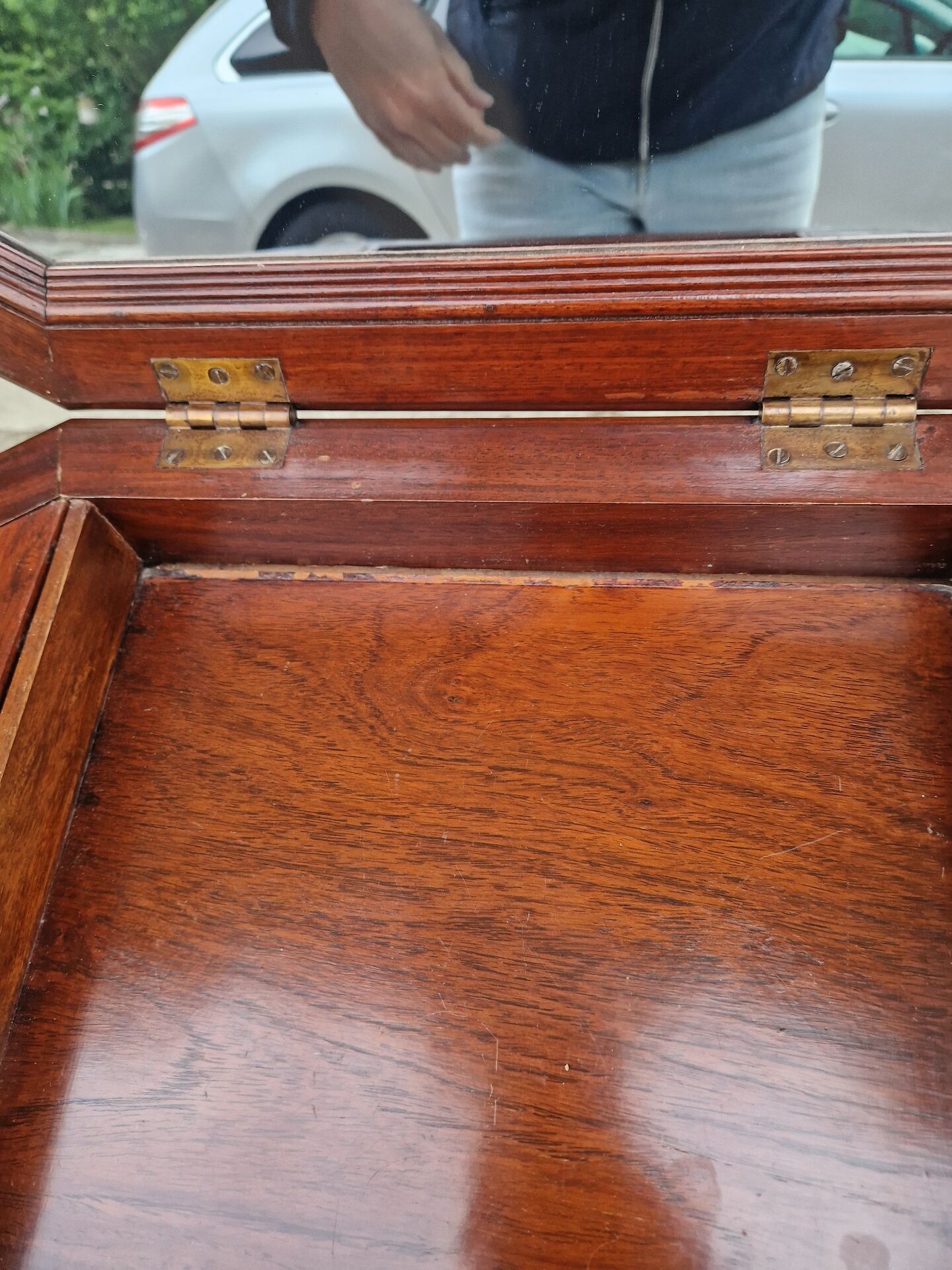 Table à Ouvrage d'époque Restauration En Acajou