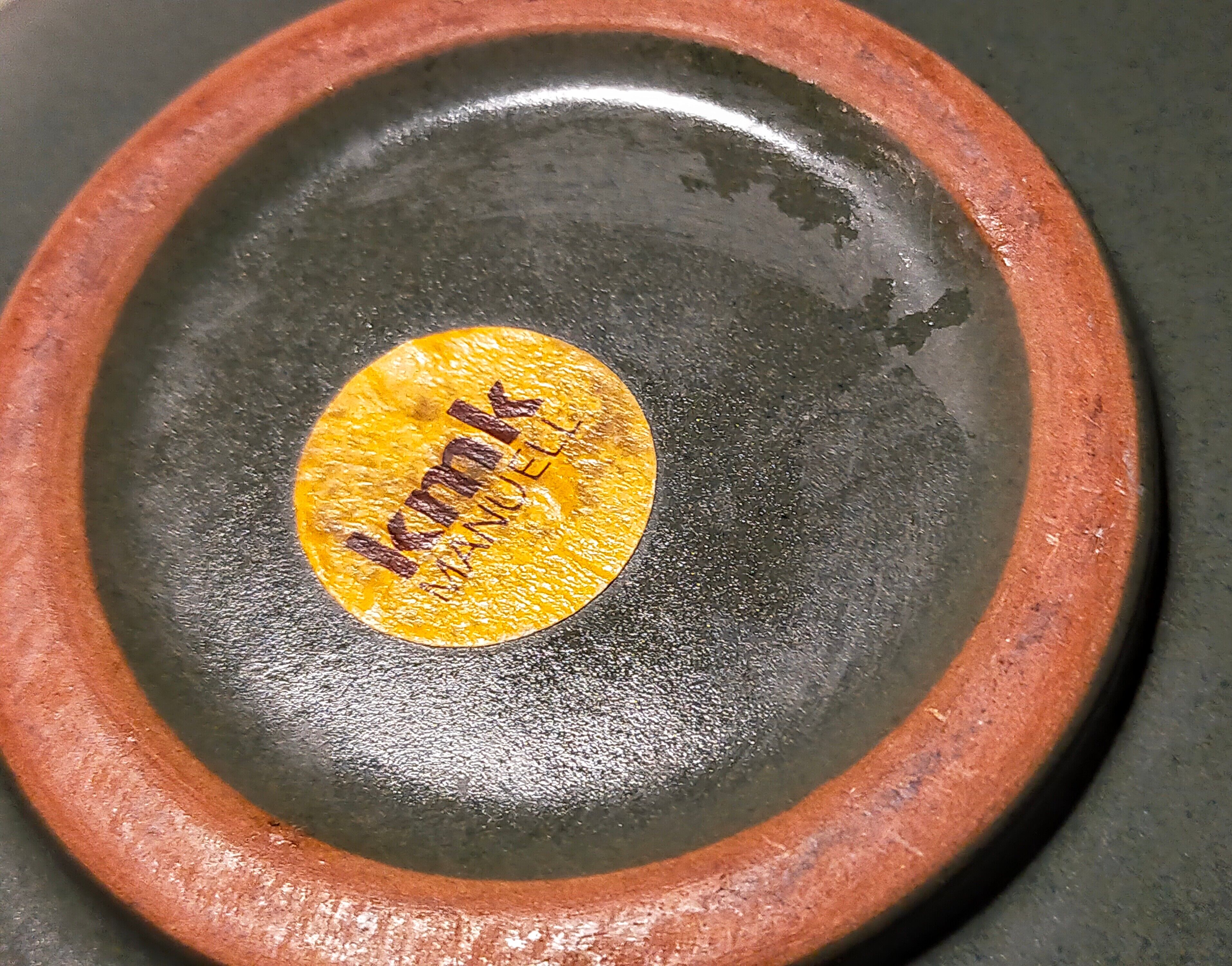 Ceramic teapot kmk manuell west-germany 70s, lima décor