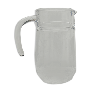 Pichet en verre années 70