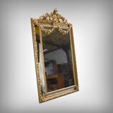 Important mirror with parcloses, Louis XVI style – late 19th century