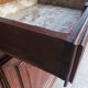 Louis XIV walnut buffet with 4 doors from the 18th century.