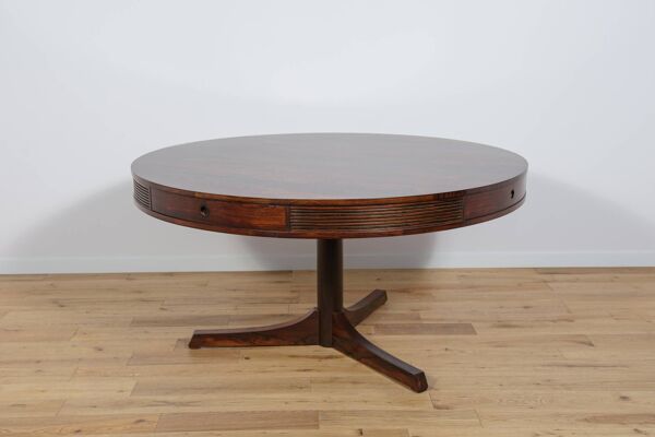 Table à manger Mid Century Drum par Robert Heritage pour Archie Shine, Grande-Bretagne, années 1950