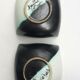 Cups in enamelled earthenware of Vallauris signed Blaise Rubino