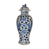 Ancient Chinese white blue potiche