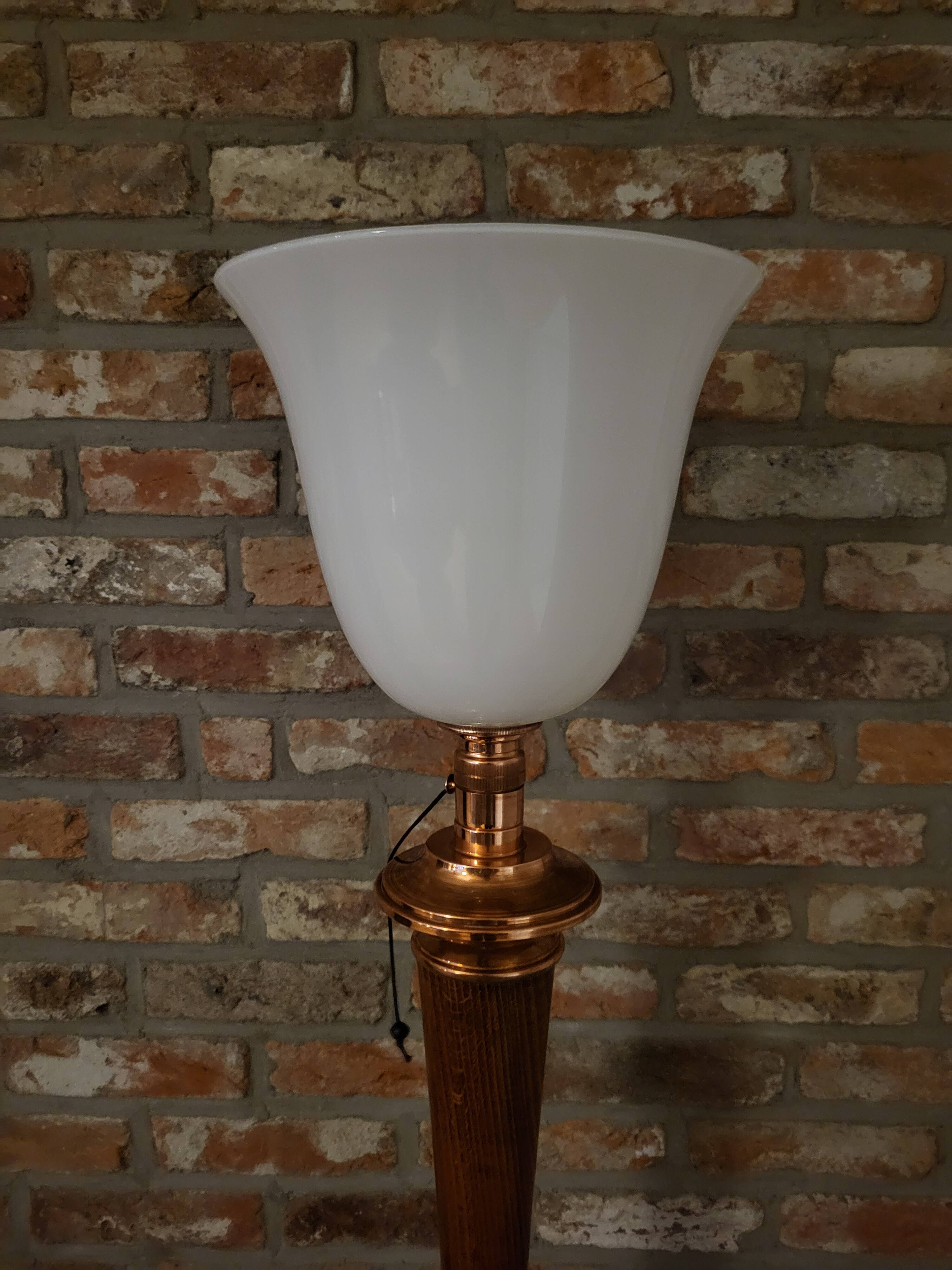 Lampe de table Art Déco Mazda