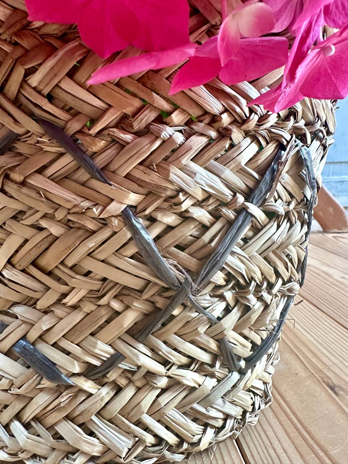 Lot of 3 old baskets