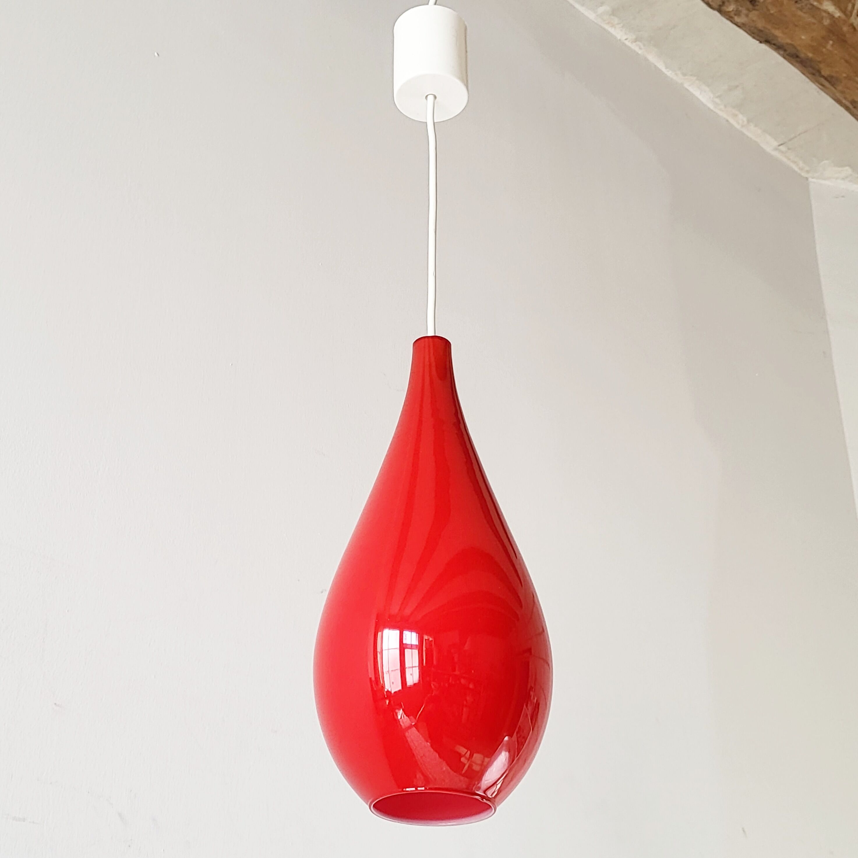 Vintage Scandinavian pendant lamp 1960