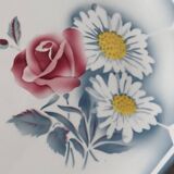 Plat faïence oscar digoin sarreguemines
