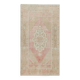 Vintage Turkish Oriental Rug. One of a kind Handmade Tribal Rug. 100% Wool