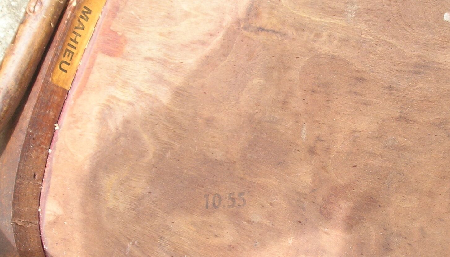 Pair of Mahieu bistro chairs