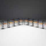 Postmodern "Tokyo" Armchairs by Rodney Kinsman for Bieffeplast, Italy, 1980s