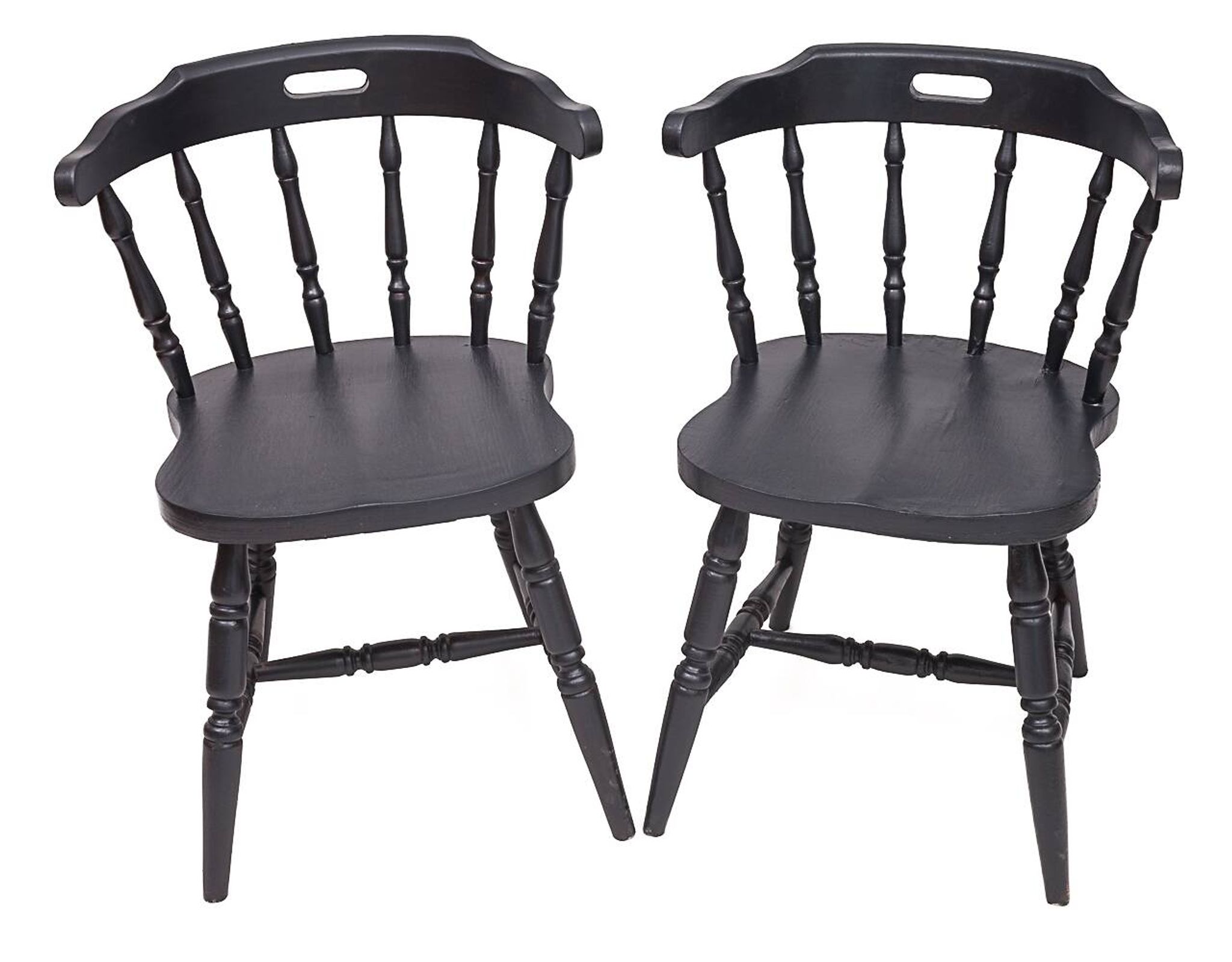 Set of 8 "Cabriolet" bistro chairs