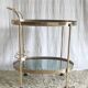 Solid brass trolley / bar service - 60s/70s