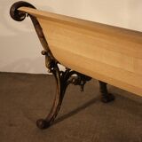 Banc en fonte 19e siècle