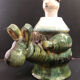 Ceramic shaped piece by Mária Sövegjártó