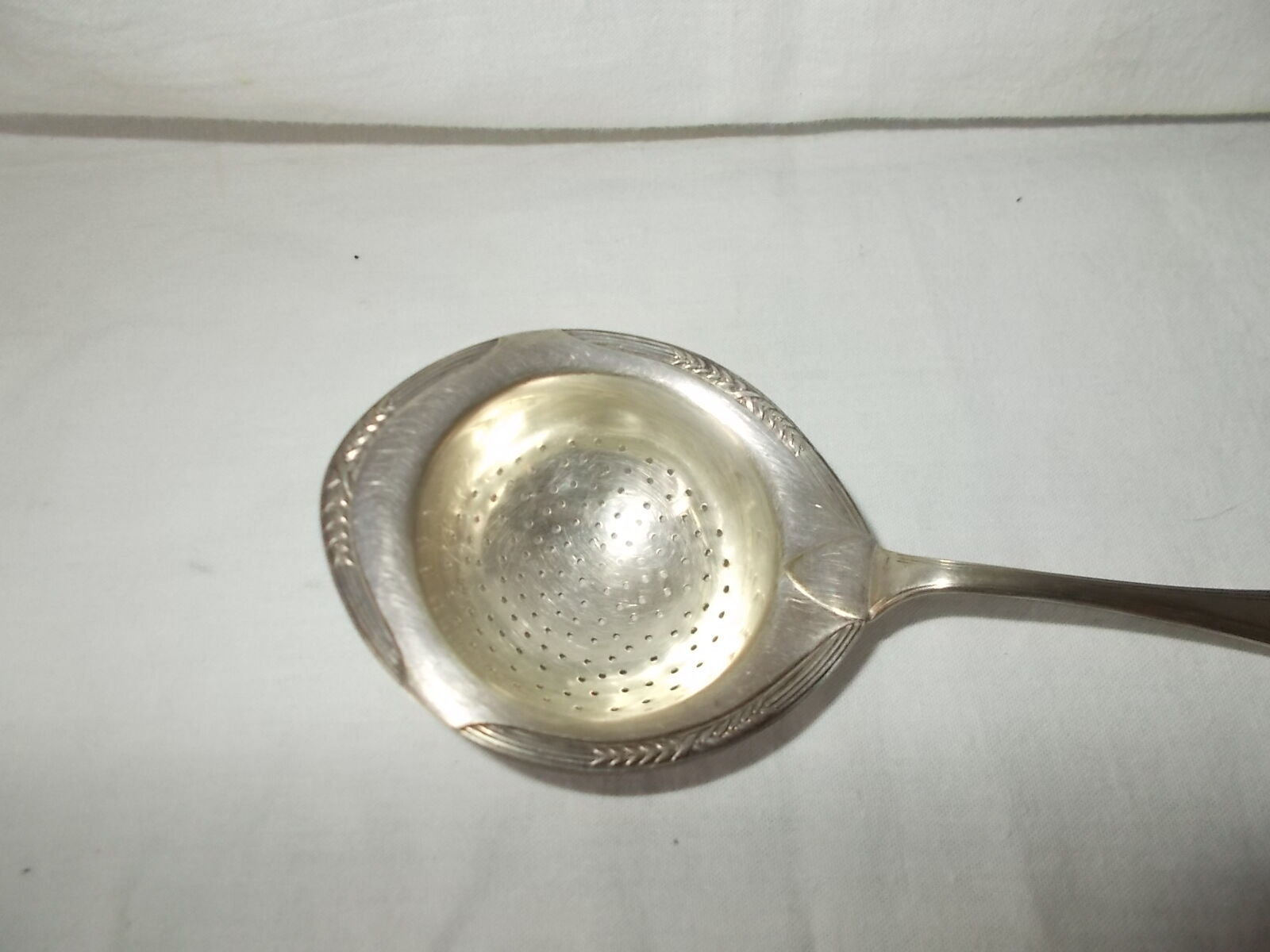 Sugar spoon, silver metal