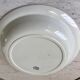 hollow dish in Iron Earth Bertrand Bordeaux model "Anémone" late nineteenth