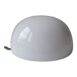 Half-globe opaline ceiling lamp